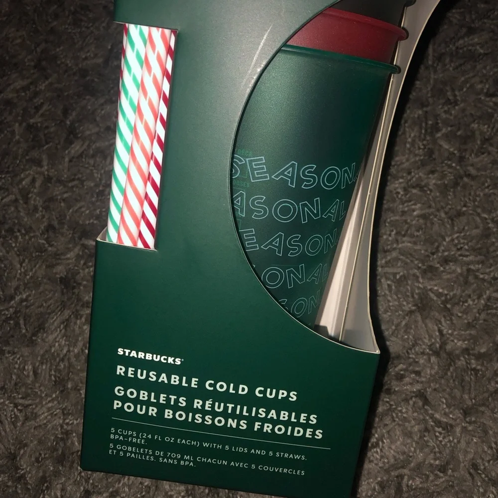 Starbucks holiday reusable